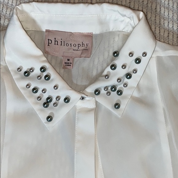 PHILOSOPHY button down :) - Picture 2 of 5